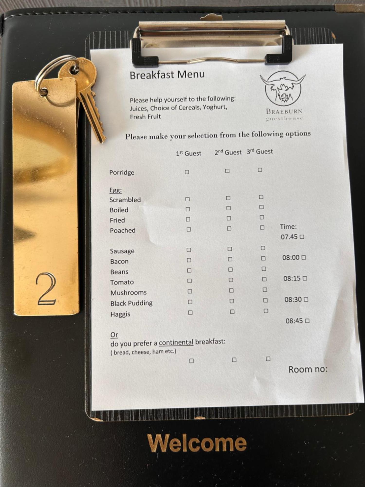 Braeburn Guesthouse 포트 윌리엄 외부 사진